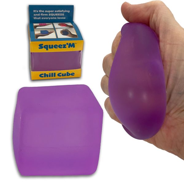 Squishy Sensory Squeeze Toy - Stress Fidget Cube for Kids and Adults, Relief from Anxiety While improving Focus and Concentration - Image 15