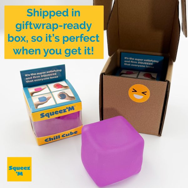 Squishy Sensory Squeeze Toy - Stress Fidget Cube for Kids and Adults, Relief from Anxiety While improving Focus and Concentration - Image 18